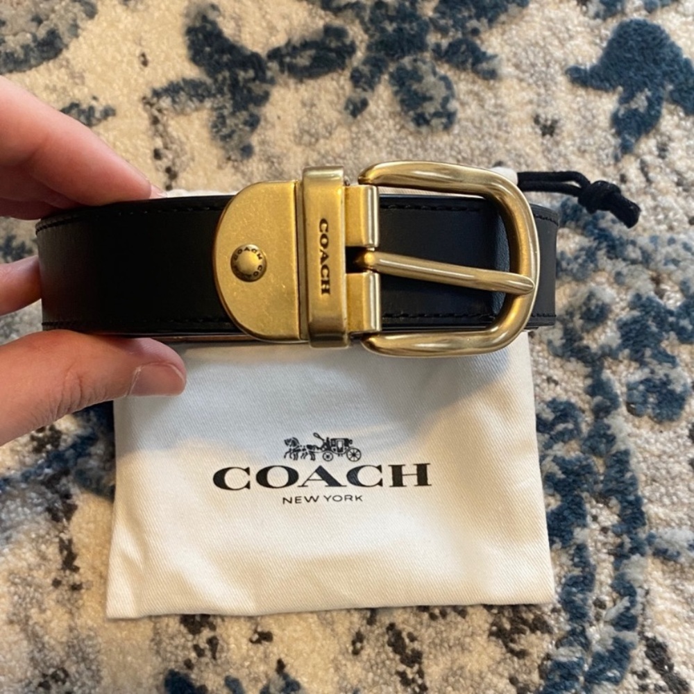 Coach Reversible Belt